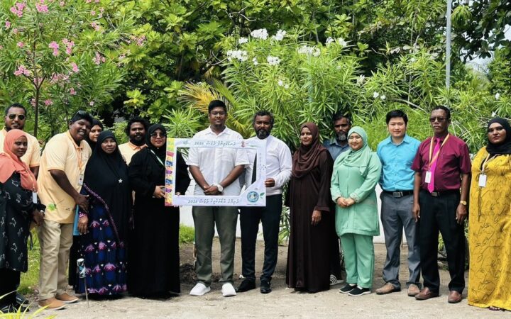 Landhoo marks Farmers' Day and World Food Day with tree planting and food exhibition
