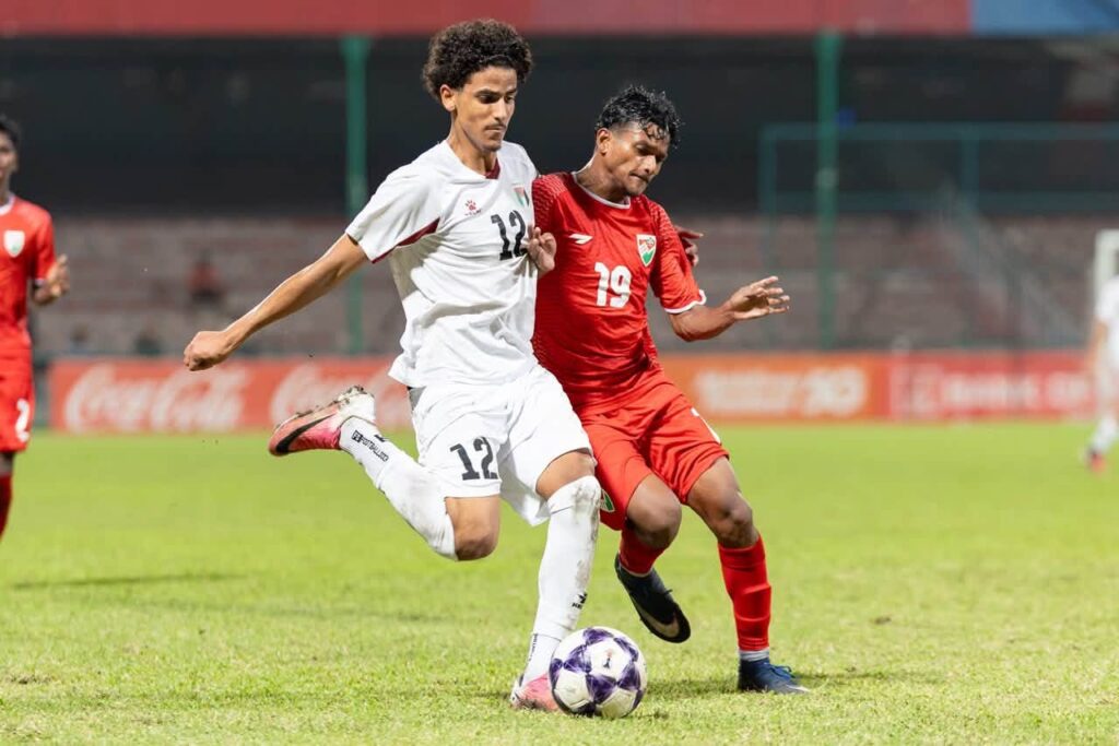 Maldives U17 Fall 5–0 to Palestine in National Stadium Friendly