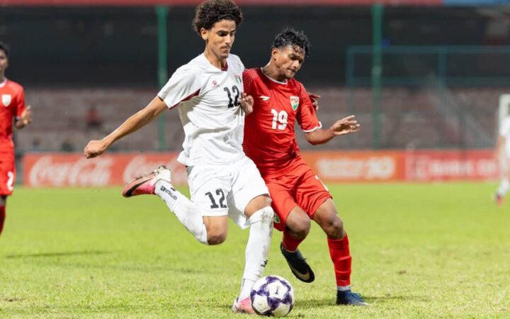 Maldives U17 Fall 5–0 to Palestine in National Stadium Friendly