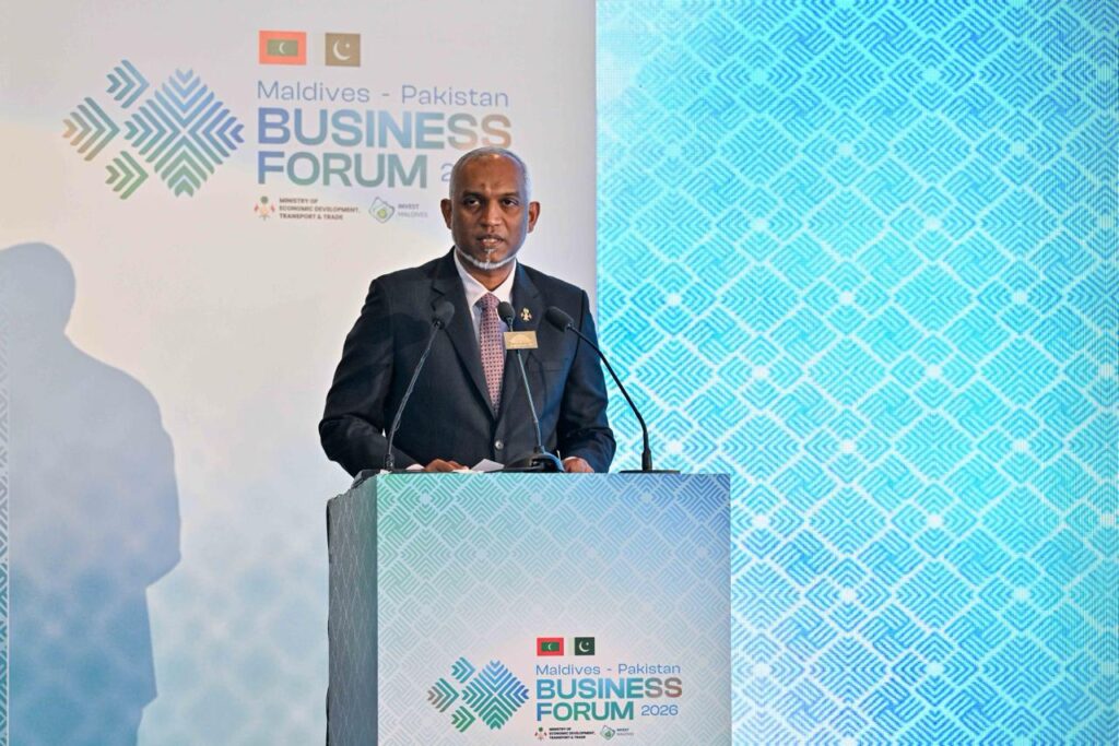 ރާއްޖޭގެ އިޤްތިޞާދީ ބަދަލުވުންތަކުގައި ބައިވެރިވުމަށް ޕާކިސްތާނުގެ ވިޔަފާރިވެރިންނަށް ރައީސް ދަޢުވަތު އަރުވައިފި